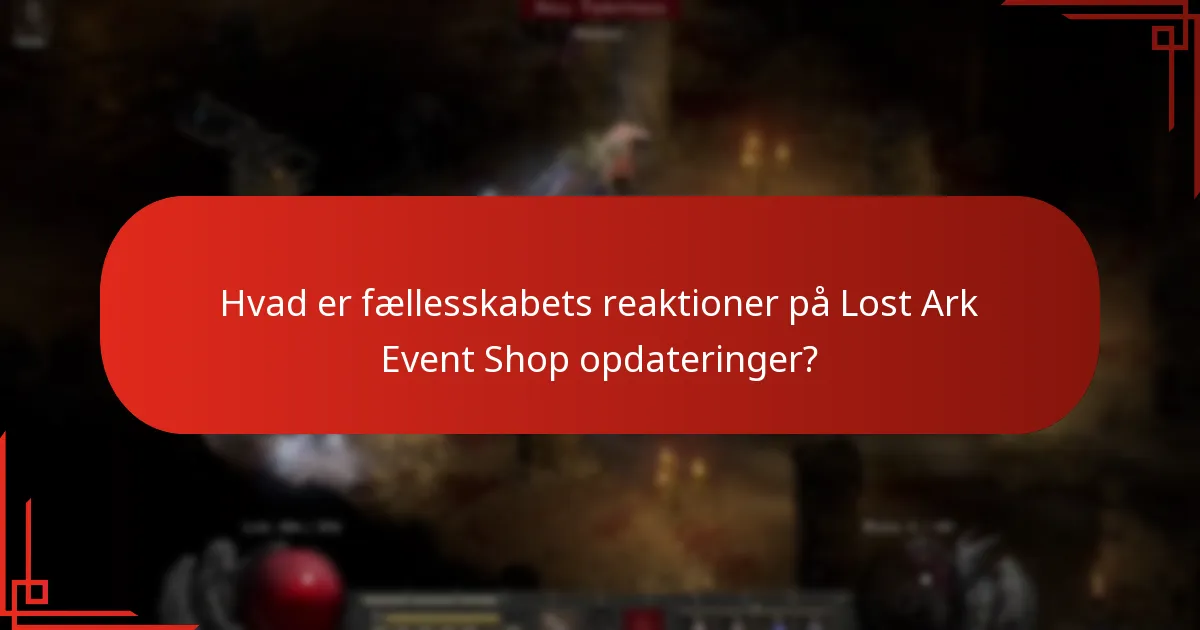Hvilke meddelelser er blevet givet om Lost Ark Event Shop?