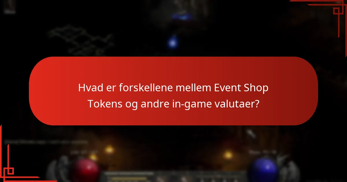 Hvad kan spillere købe med Event Shop Tokens?