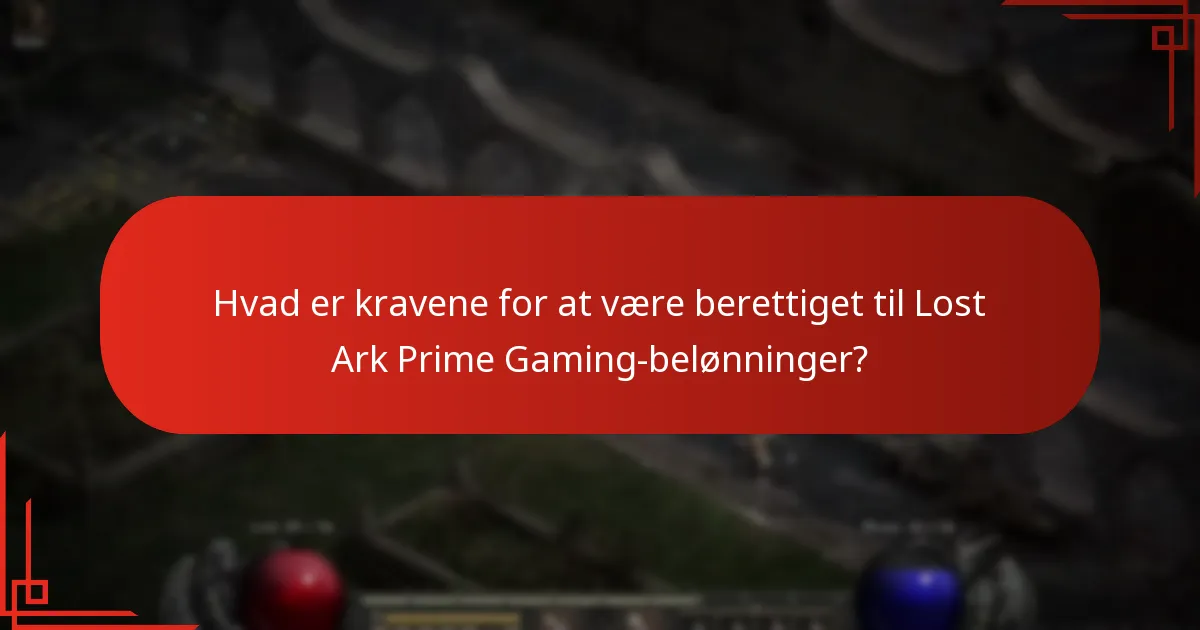 Hvad er de nuværende og kommende Lost Ark Prime Gaming-belønninger?