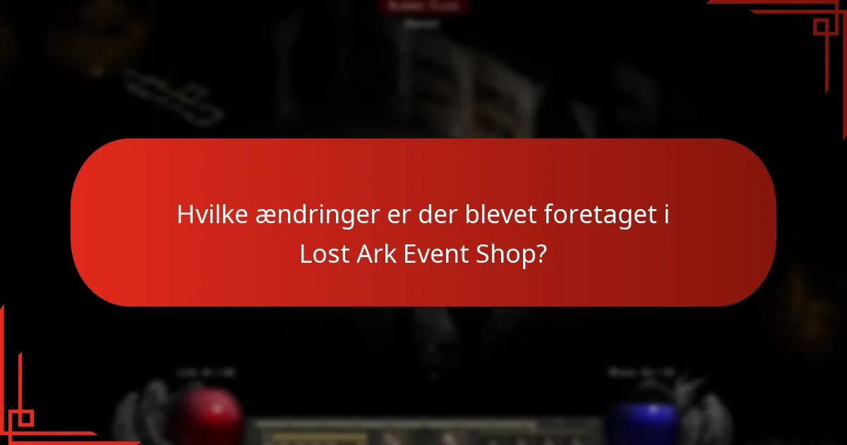 Hvordan sammenlignes nye genstande med tidligere tilbud i Lost Ark Event Shop?