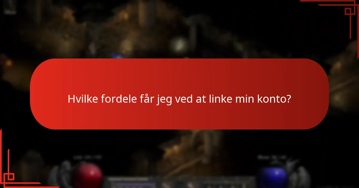 Hvilke problemer kan jeg støde på, når jeg linker min konto?