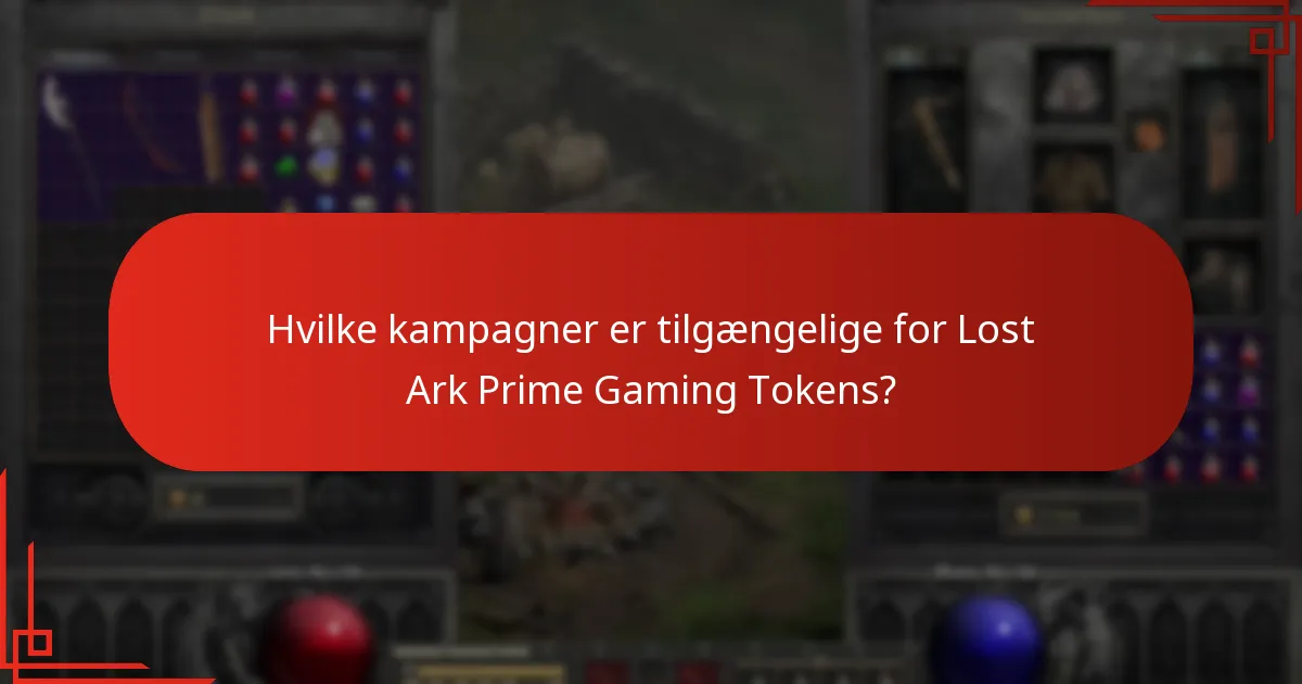 Hvornår udløber Lost Ark Prime Gaming Tokens?