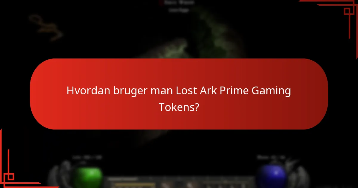 Hvordan indsamler man Lost Ark Prime Gaming Tokens?