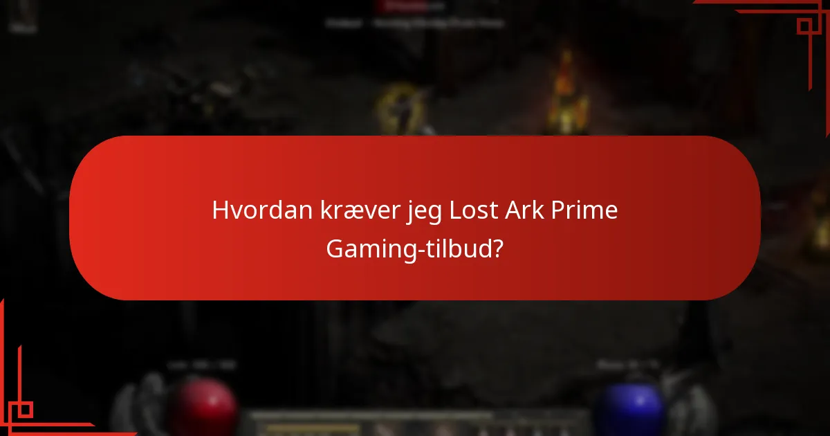 Hvilke eksklusive genstande er inkluderet i Lost Ark Prime Gaming-tilbud?